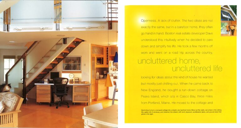 THE BAREFOOT HOME – Uncluttered home, uncluttered life