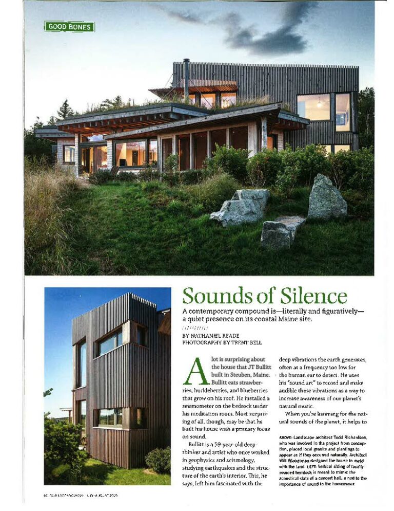 NEW ENGLAND HOME – Sounds of Silence