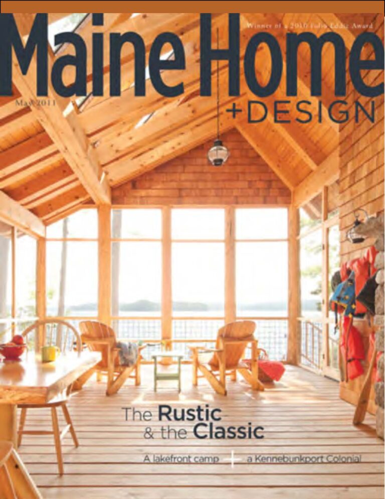 MAINE HOME + DESIGN – Lakeside Magic