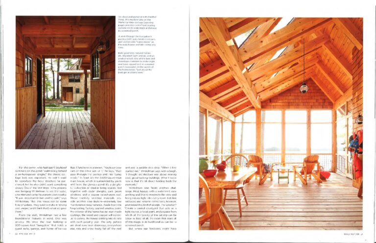 MAINE HOME + DESIGN – Lakeside Magic
