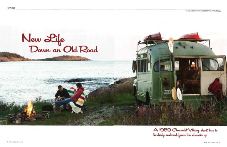MAINE HOME + DESIGN – New Life Down an Old Road