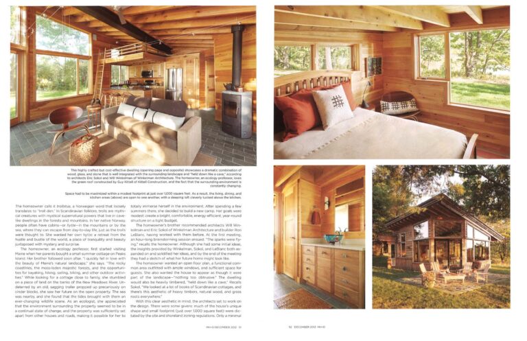 MAINE HOME + DESIGN – Quietly Camouflaged
