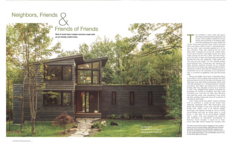 MAINE HOME + DESIGN – Neighbors, Friends & Friends of Friends