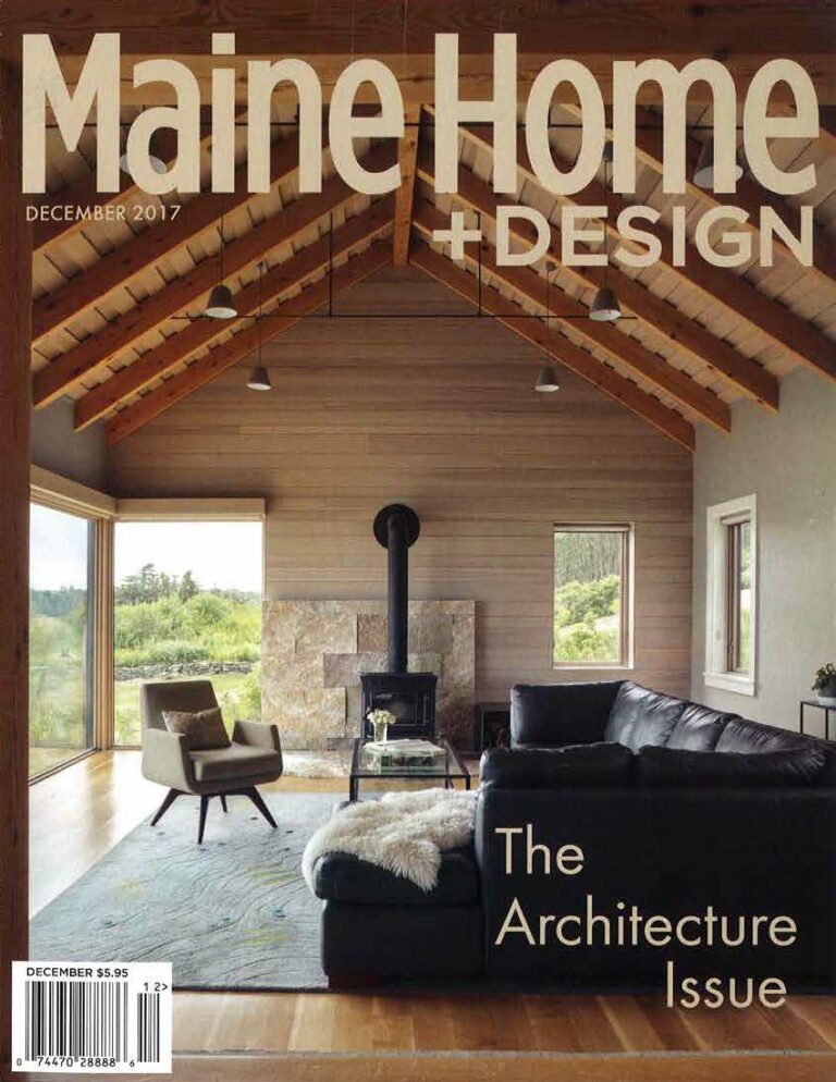 MAINE HOME + DESIGN – Two Houses in One