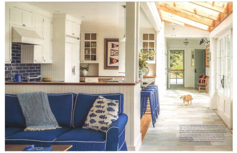 MAINE HOME + DESIGN – Two Houses in One
