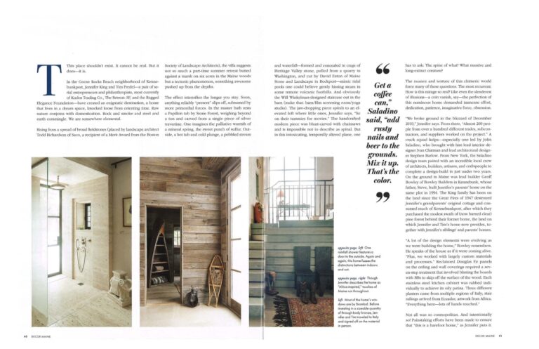 DECOR MAINE – Of Stone and Savannas