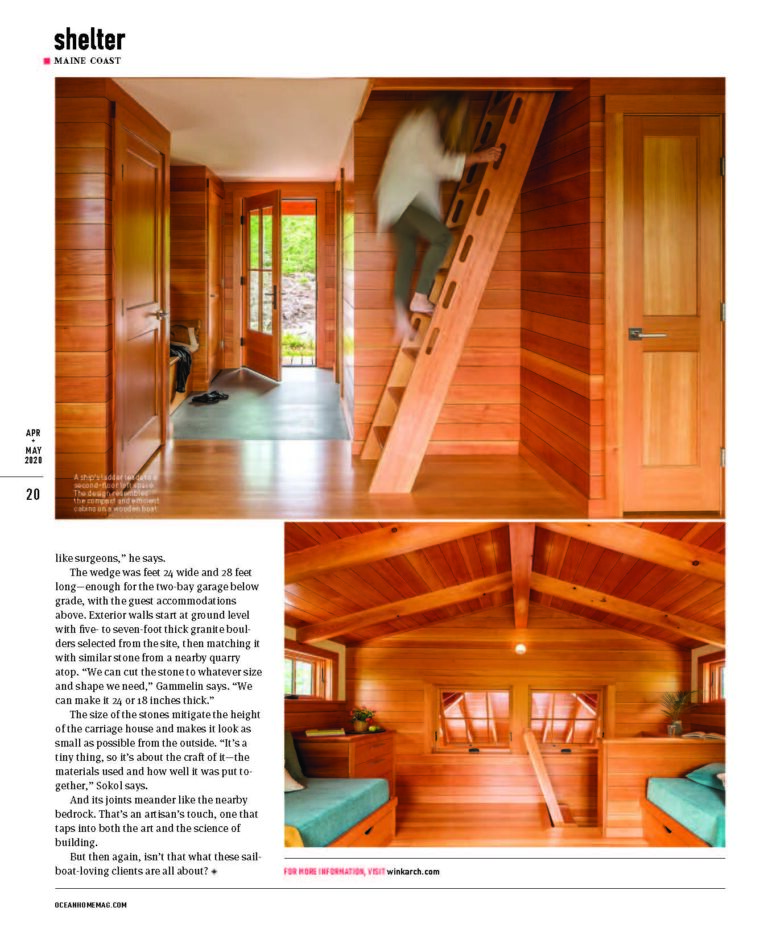 OCEAN HOME – Shelter – A Compact Carriage House