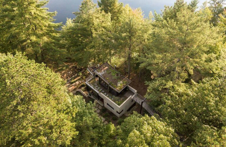 DWELL – A Green-Roofed Maine Home Rises Above a Limited Footprint