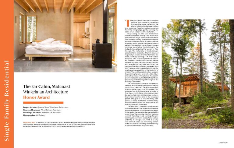 Maine Home + Design – AIA Maine Design Awards