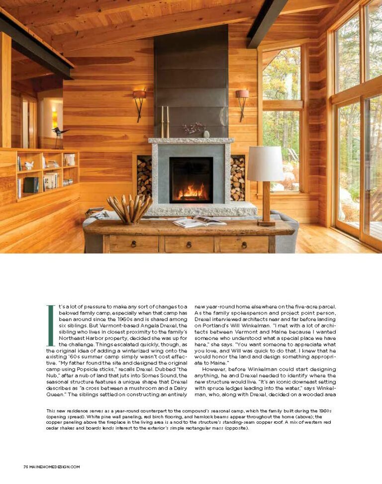 MAINE HOME + DESIGN – Family Ties