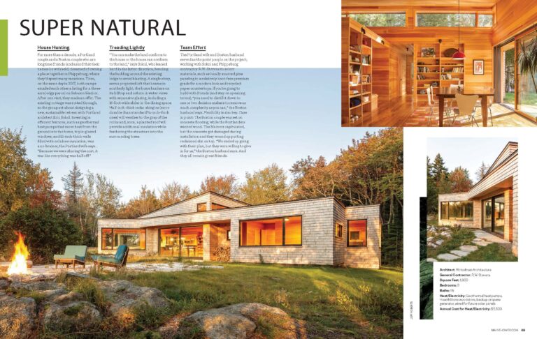 MAINE HOMES – Sebasco Cottage