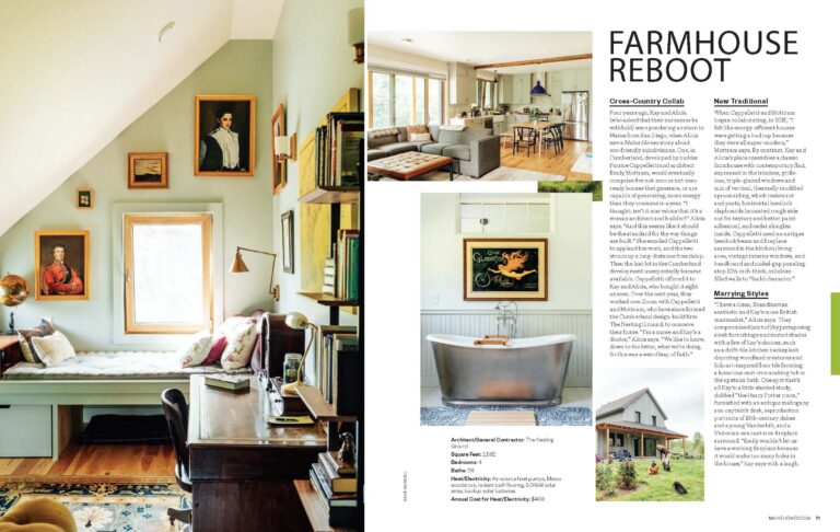 MAINE HOMES – Sebasco Cottage