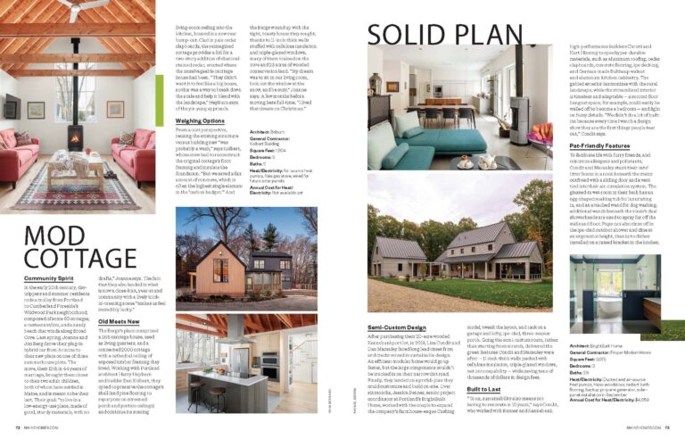 MAINE HOMES – Sebasco Cottage