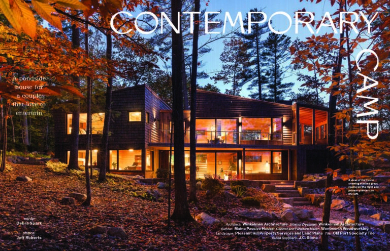 DECOR MAINE – Contemporary Camp