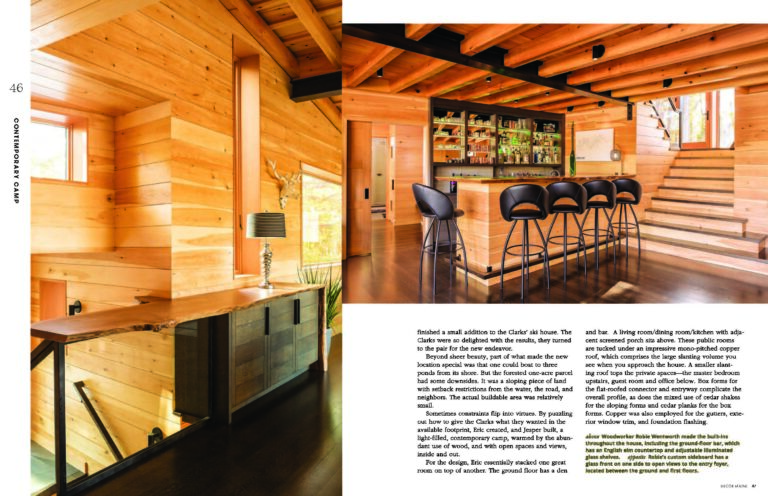 DECOR MAINE – Contemporary Camp