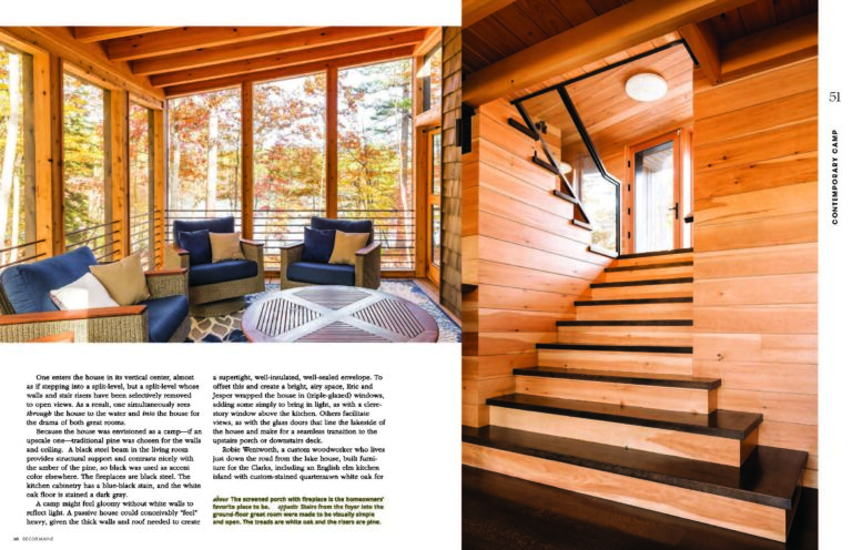 DECOR MAINE – Contemporary Camp