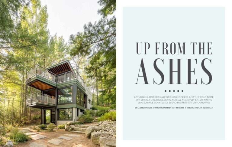 MAINE HOME + DESIGN – Up from the Ashes