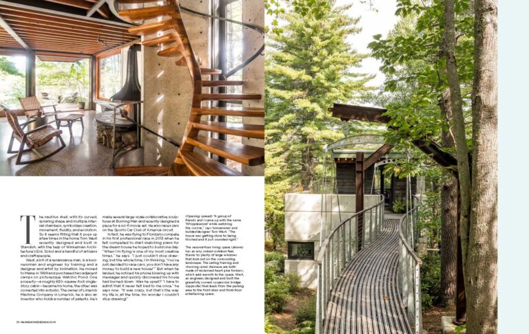 MAINE HOME + DESIGN – Up from the Ashes