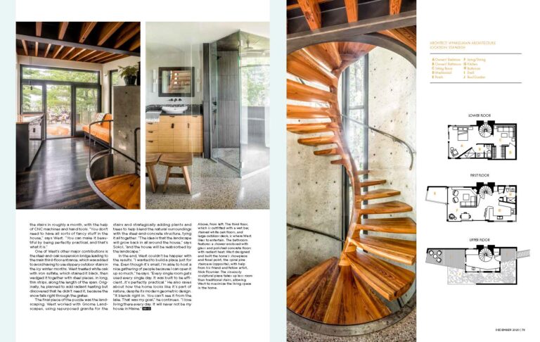 MAINE HOME + DESIGN – Up from the Ashes