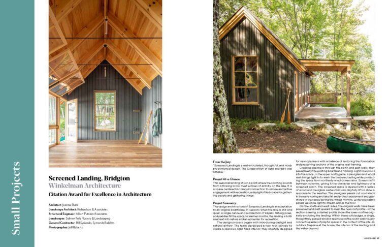 MAINE HOME + DESIGN – AIA Maine Design Awards