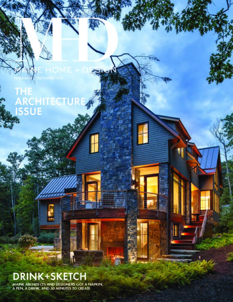 MAINE HOME + DESIGN – Sebasco Cottage