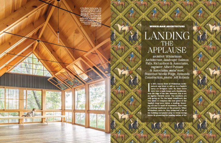 DECOR MAINE – Screened Landing addition to Camp in the Trees