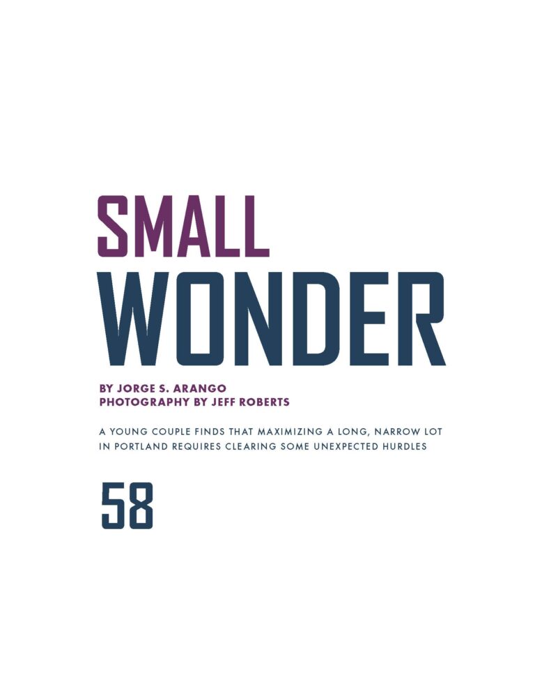 MAINE HOME + DESIGN – Small Wonder
