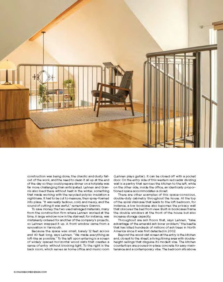MAINE HOME + DESIGN – Small Wonder